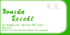 monika reichl business card